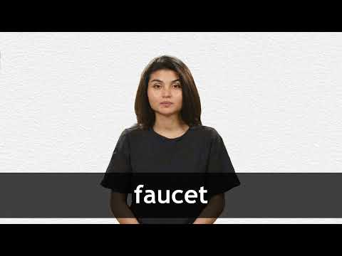 How to pronounce FAUCET in American English