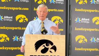 Kirk Ferentz shares thoughts on college football transfer portal and NIL