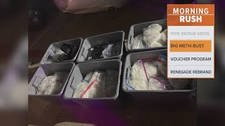 Dallas Police seize over 300 pounds of meth
