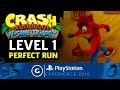 Crash Bandicoot N. Sane Trilogy Level 1 Perfect Run