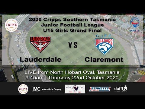 Lauderdale v Claremont | STJFL U15 Girls Grand Final
