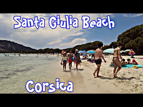The BEST BEACH in CORSICA - SANTA GIULIA BEACH - TRAVEL Guide 2023