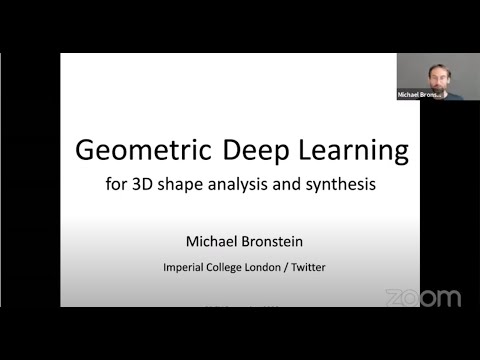 3DGV Seminar: Michael Bronstein -- Geometric Deep Learning for 3D Shape Analysis and Synthesis
