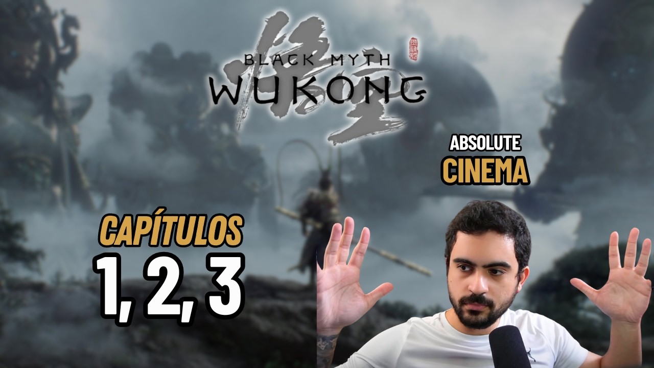 Black Myth WUKONG é CINEMA ABSOLUTO - Capítulos 1, 2 e 3