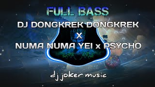 Download lagu DJ DONGKREK DONGKREK x NUMA NUMA YEI x PSYCHO FULL BASS REMIX TIK TOK VIRAL TERBARU | dj joker music mp3