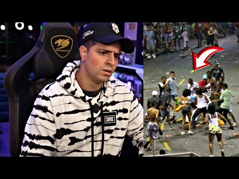 CORINGA REAGINDO | BRIGA NO CARNAVAL DE SALVADOR 2025