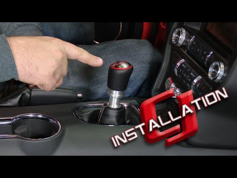 2015-2023 Mustang V6/EcoBoost/GT Ford "GT350/GT350R" Shift Knob Installation