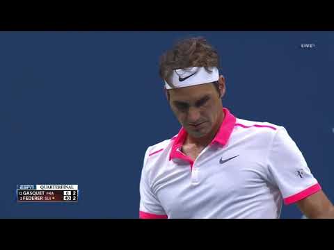 Federer -Gasquet  US Open 2015