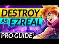 ULTIMATE EZREAL GUIDE for Season 11 - INSANE Tricks, Combos and Builds - LoL Champion Tips