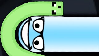 Slither.io Minecraft Skin Invasion Slime Unstoppable Killing! (Slither.io Mod Skins)