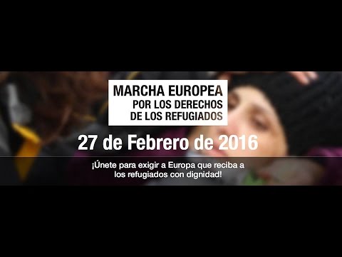 REFUGIADOS: Marcha europea por los derechos de los refugiados Madrid 27/02/2016