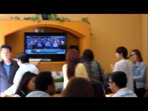 [FANCAM] 130426 BTOB's Minhyuk talking to fans at Sheraton L.A