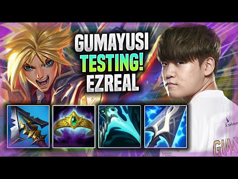 GUMAYUSI TESTING EZREAL WITH NEW RUNES! - T1 Gumayusi Plays Ezreal ADC vs Jinx! | Preseason 2022