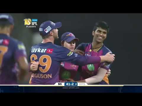 MI vs RPS 2017 IPL highlights #mivsrps#ipl2017