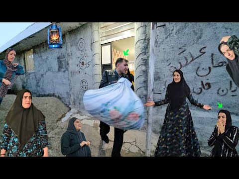 "Sediqeh unexpected return to village & Saeed's stormy reaction: 🏙🌪 Taji bitter tears"