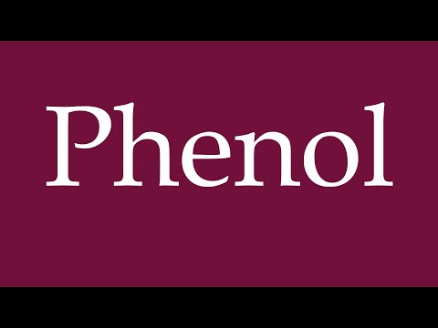 How to Pronounce ''Phenol'' Correctly in German