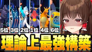 【ゆっくり実況】使用率上位6体で構築すれば最強！？理論上最強のパーティーを組んでみたｗｗ【ポケモンチャンピオンズ】
