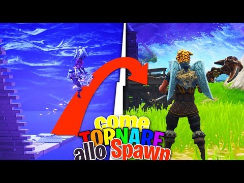 ECCO COME TORNARE ALL'ISOLA DELLO SPAWN - Fortnite Battle Royale ITA w/ Tano