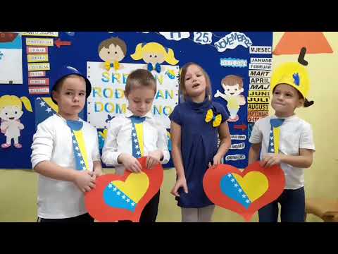 JU "Djeca Sarajeva" Vrtić "Rosica" "Volim svoju domovinu"