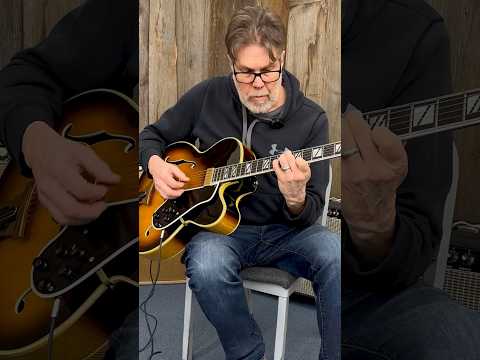 Drew plays a rare '60s treasure: this Gibson Johnny Smith hollowbody 🔥