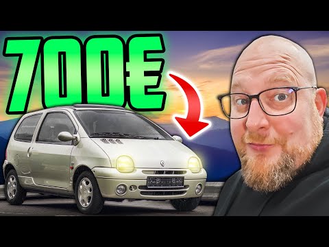 LEDER, KLIMA & PANORAMADACH für 700€?! - Renault Twingo 1 Initiale - Das SCHNÄPPCHEN begeistert uns!