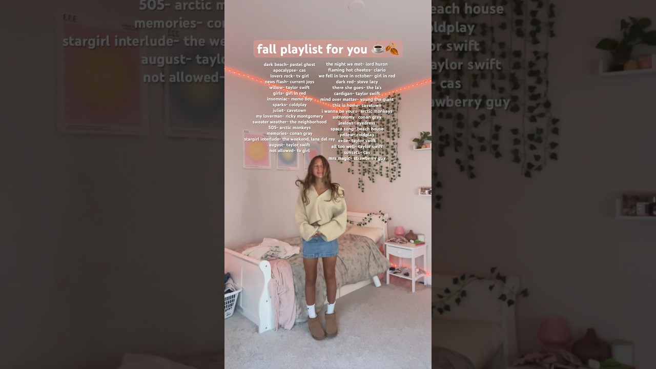 songs to add to your fall playlist 🍁 #kristinak #viralshort #recommended #getkristinato100k