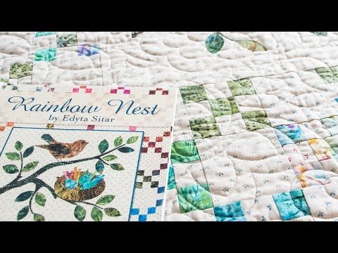 Rainbow Nest Children's Book with Quilt Pattern by Edyta Sitar - Fat Quarter Shop