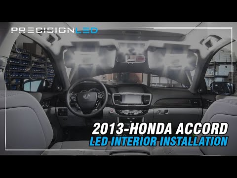 Honda Accord LED Interior How To Install - 9th Generation (2013 - Present)