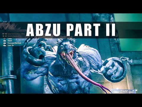 Final Fantasy 7 Remake how to beat Abzu Part 2 2nd boss fight tips
