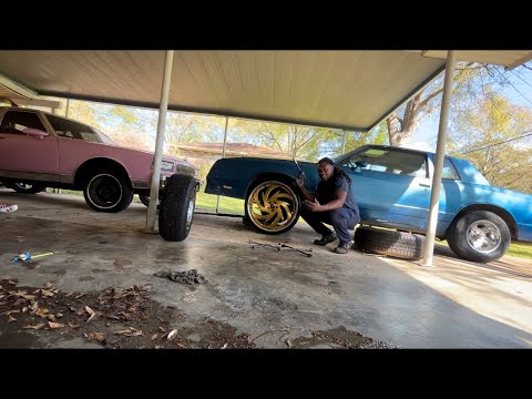 PUTTING 26 INCH ARTIS FORGED ON MY MONTE CARLO SS!! (Test Fit)