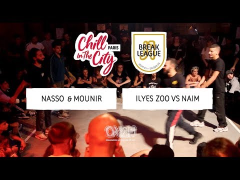Mounir & Nasso vs Ilyes Zoo & Naim • FINAL • CHILL IN THE CITY 2019 • BREAKLEAGUE S04J01