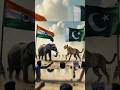 Indian Vs Pakistan Animal Kon Jeete Ga Shorts India