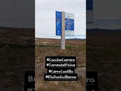 Desde Río Gallegos, pasamos Paraje la Esperanza y llegas a este cruce fronterizo