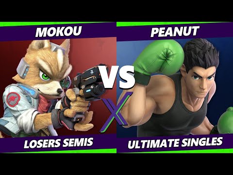S@X 452 Losers Semis - Mokou (Fox) Vs. Peanut (Little Mac) Smash Ultimate - SSBU