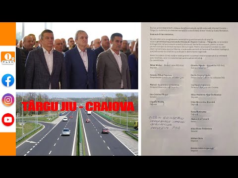 🟠 Open LETTER for the Tg-Jiu – Craiova Expressway