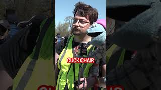 Roasting a cuck chair frequent flyer