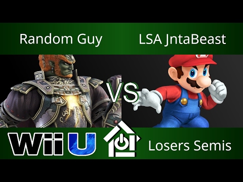Typo House WR 3/14/17 - Random Guy (Ganondorf) vs LSA JntaBeast (Mario) - Smash 4 Losers Semis