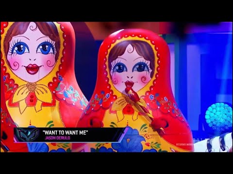 Russian Dolls Perform "Want To Want Me" By Jason Derulo | Masked Singer | S5 E6