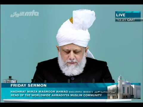 (German) Friday Sermon 28th January 2011 - Islam Ahmadiyya