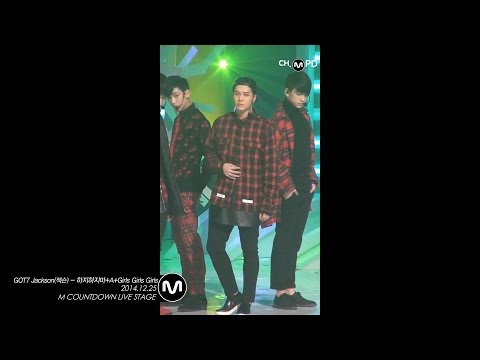 [MPD/직캠] 141225 GOT7 Jackson(잭슨)- Stop Stop It(하지하지마)+A+Girls Girls Girls