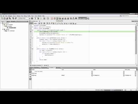 Debugging Java In Netbeans