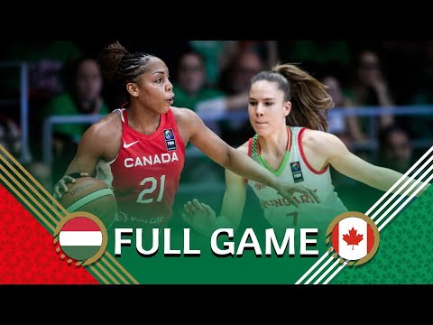 Hungary v Canada | Full Basketball Game | FIBA Women's Olympic Qualifying Tournament Hungary 2024