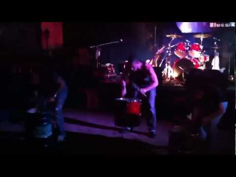 Mason Rack Band from Australia live concert beer kegs drumming Canada Tour 2011