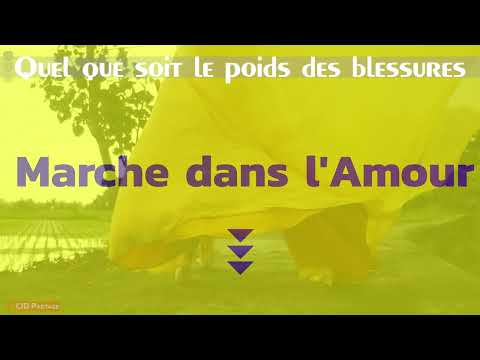 Lyrics « WALK IN LOVE - Marche dans l'amour », de Gwen Dressaire