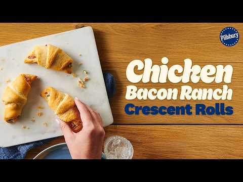 The Easiest, 30-Minute Chicken Bacon Ranch Rolls | Poppin’ Fresh Twists