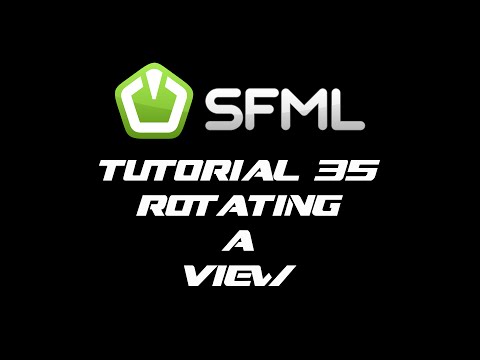 SFML 2 1 Tutorial 35 Rotating A View