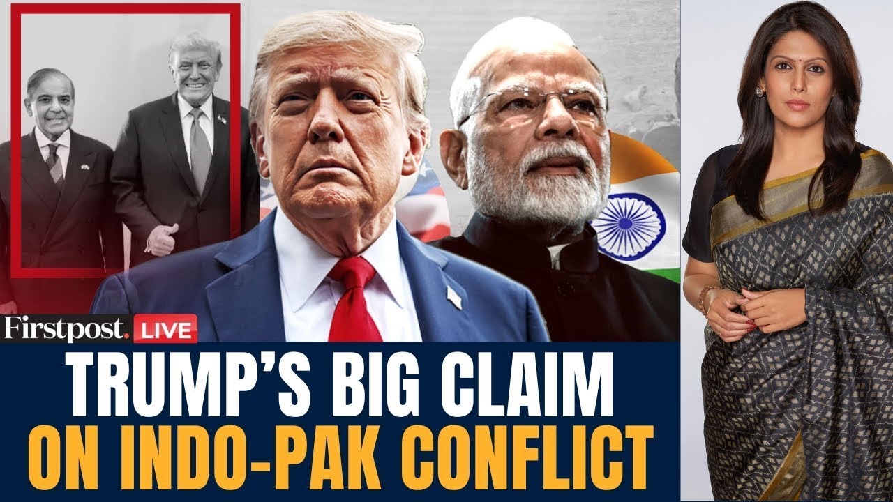 LIVE: Trump Says "Threatened" 350% Tariffs to End India-Pak Conflict | Palki Sharma