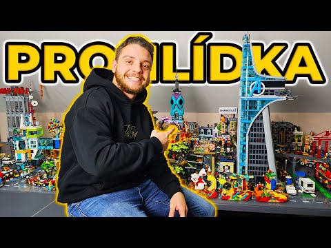 LEGO VLOG #104 - DETAILNÍ PROHLÍDKA MÉHO LEGO MĚSTA...
