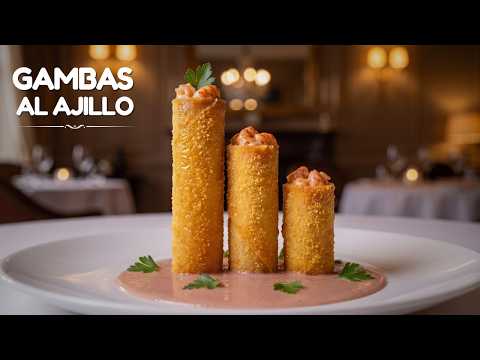 Canelones de Gambas al Ajillo y Bechamel de sus Cabezas: el plato que no vas a poder olvidar