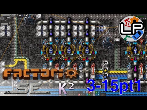 S3-E15 pt1 - Quattro Astronomi - Laurence Plays Factorio: Space Exploration 0.6 + K²